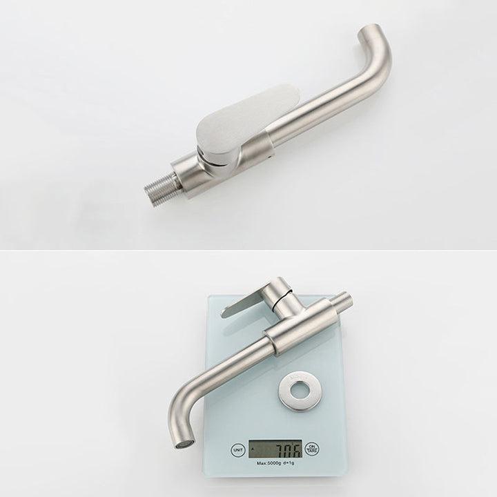 Lisslune | Modern Style Wall-Mounted Single Lever Mixer Faucet for the Bathroom