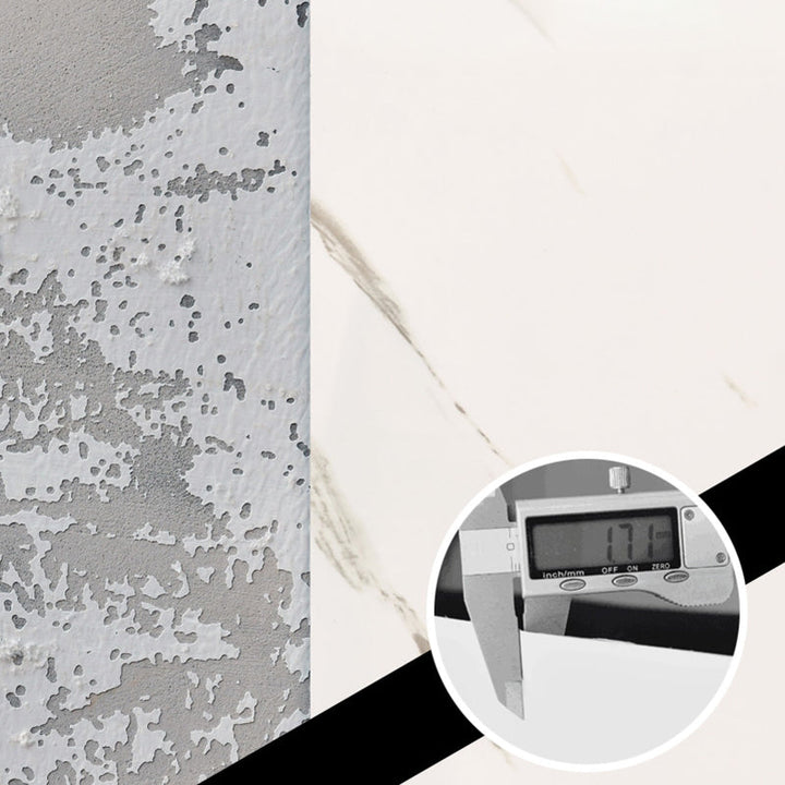 Lisslune | Modern Peel and Stick Tile PVC Rectangular 10 Pack Peel & Stick Field Tile for the Kitchen