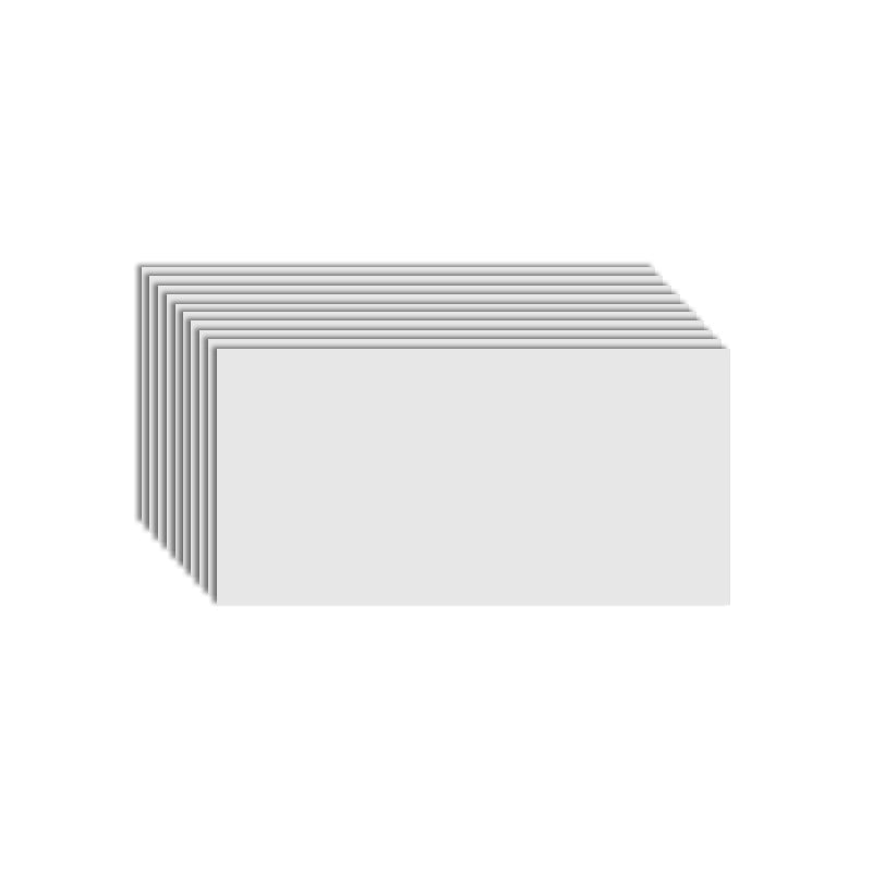 Lisslune | Modern Peel and Stick Tile PVC Rectangular 10 Pack Peel & Stick Field Tile for the Kitchen