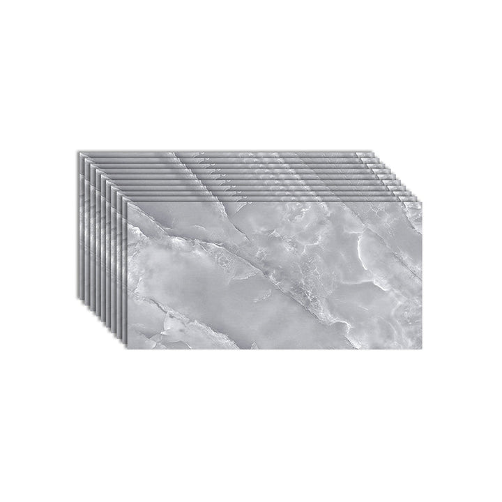 Lisslune | Modern Peel and Stick Tile PVC Rectangular 10 Pack Peel & Stick Field Tile for the Kitchen