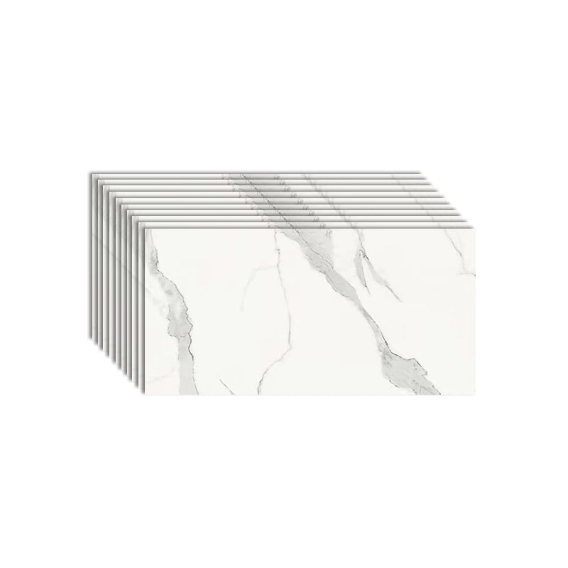Lisslune | Modern Peel and Stick Tile PVC Rectangular 10 Pack Peel & Stick Field Tile for the Kitchen