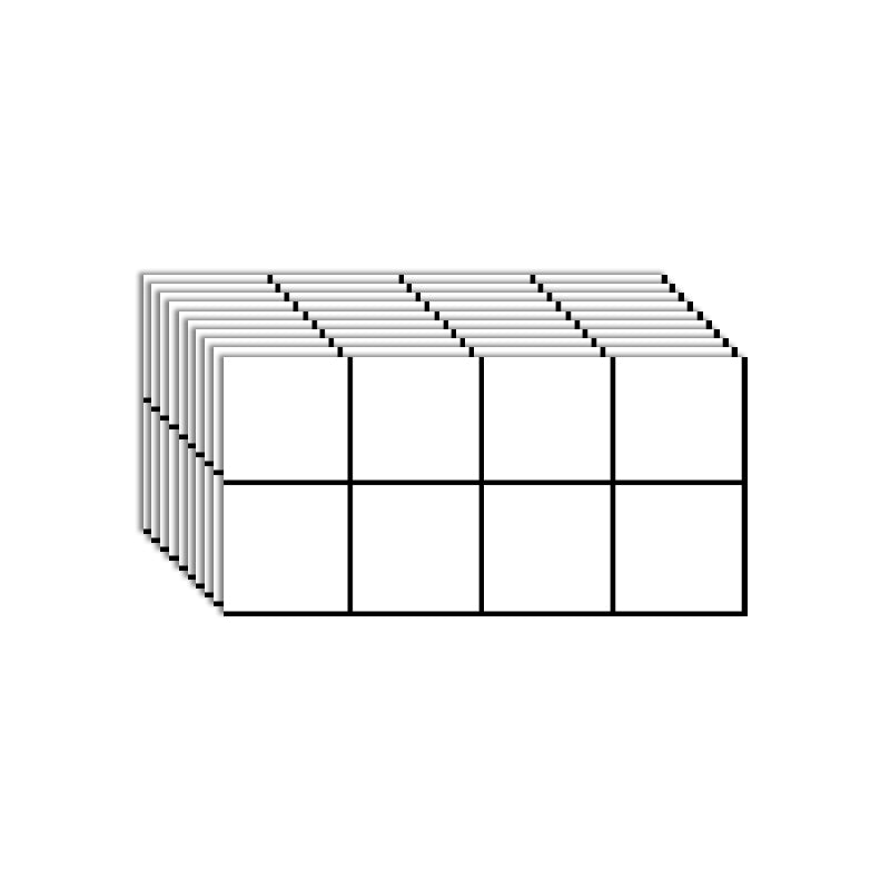 Lisslune | Modern Peel and Stick Tile PVC Rectangular 10 Pack Peel & Stick Field Tile for the Kitchen