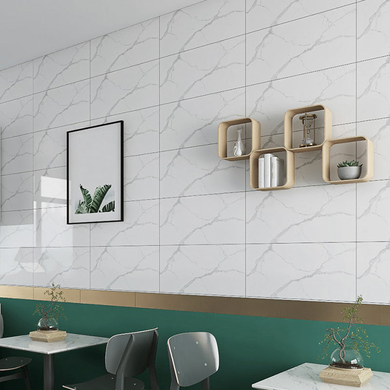 Lisslune | Modern Peel and Stick Back Wall Tile Rectangular Peel and Stick Wall Tile