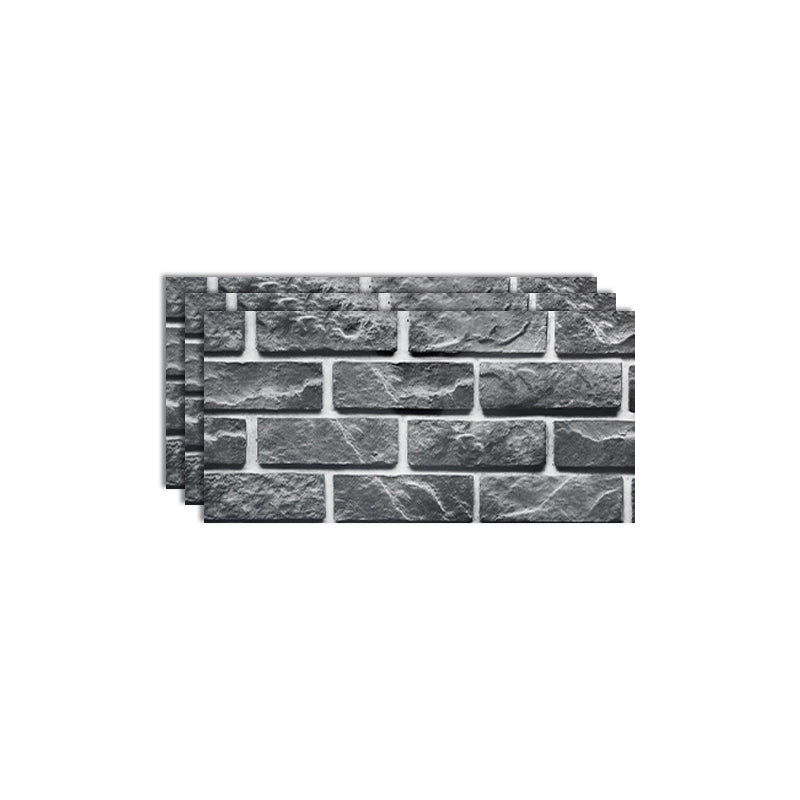 Lisslune | Modern Peel and Stick Back Wall Tile Rectangular Peel and Stick Wall Tile
