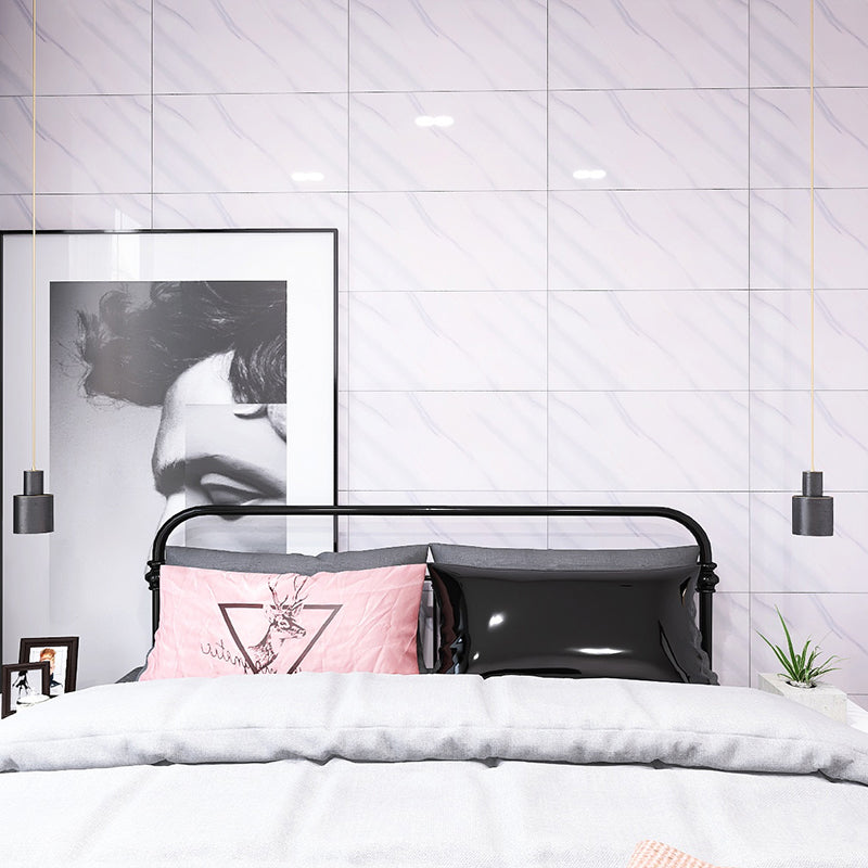 Lisslune | Modern Peel and Stick Back Wall Tile Rectangular Peel and Stick Wall Tile