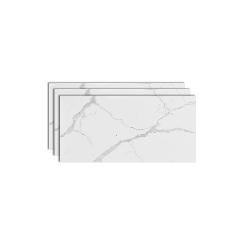 Lisslune | Modern Peel and Stick Back Wall Tile Rectangular Peel and Stick Wall Tile