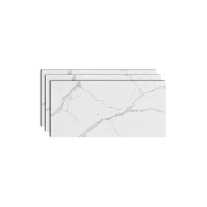 Lisslune | Modern Peel and Stick Back Wall Tile Rectangular Peel and Stick Wall Tile