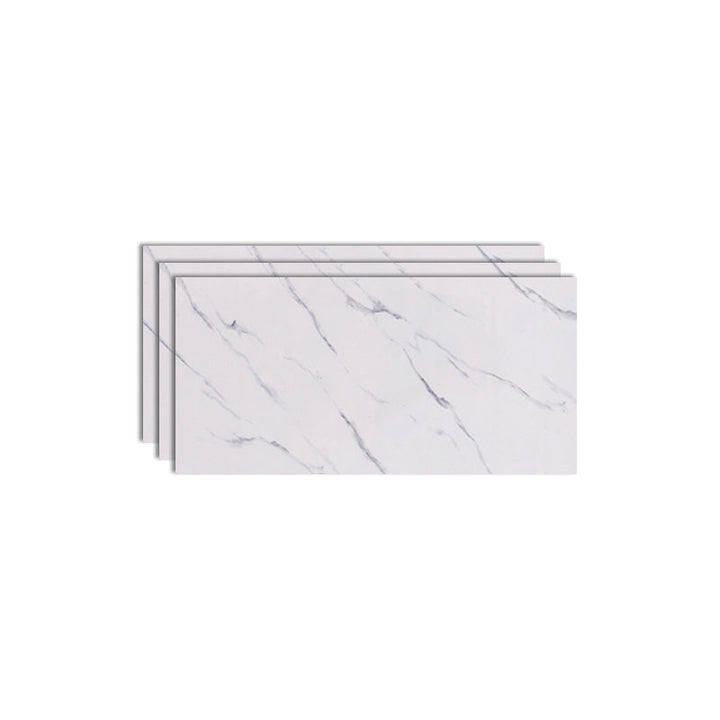 Lisslune | Modern Peel and Stick Back Wall Tile Rectangular Peel and Stick Wall Tile