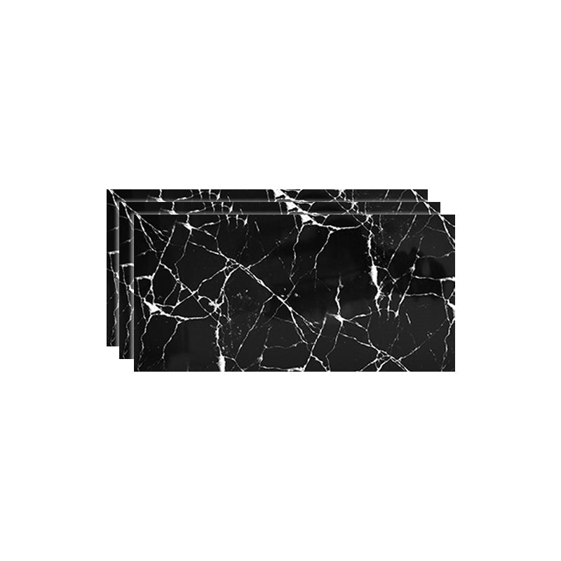 Lisslune | Modern Peel and Stick Back Wall Tile Rectangular Peel and Stick Wall Tile