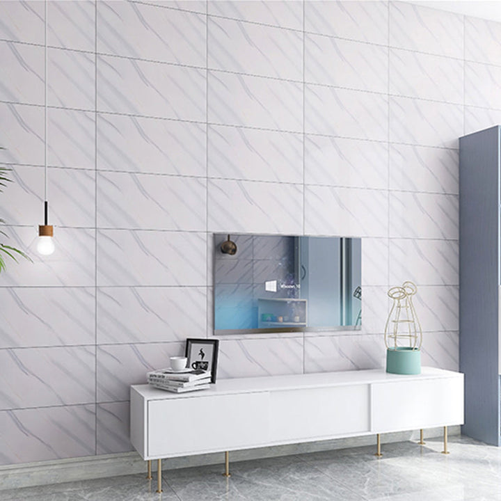 Lisslune | Modern Peel and Stick Back Wall Tile Rectangular Peel and Stick Wall Tile