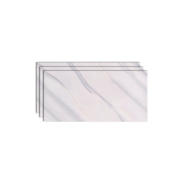 Lisslune | Modern Peel and Stick Back Wall Tile Rectangular Peel and Stick Wall Tile