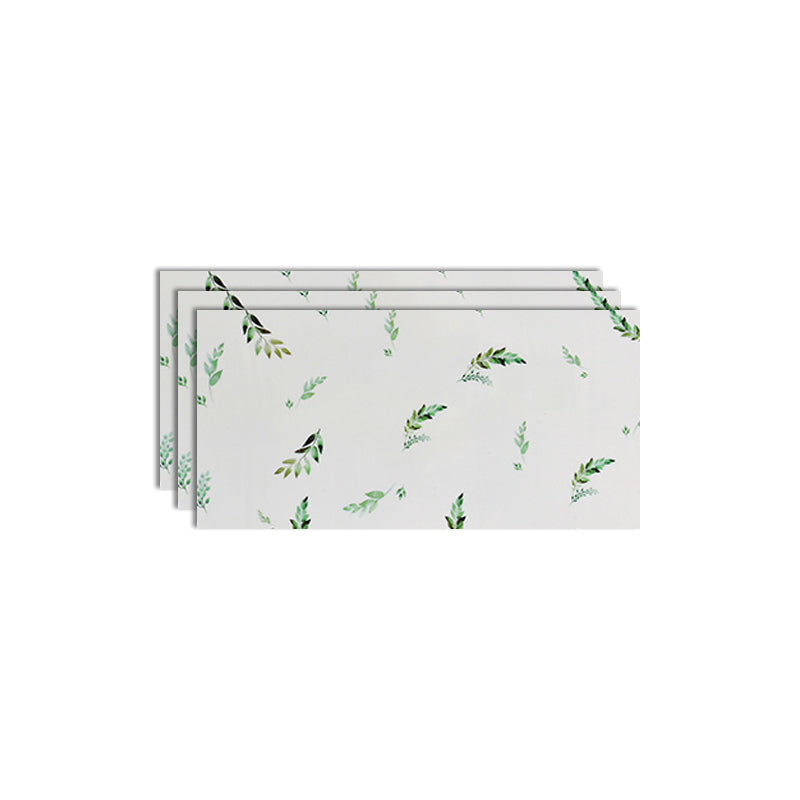 Lisslune | Modern Peel and Stick Back Wall Tile Rectangular Peel and Stick Wall Tile