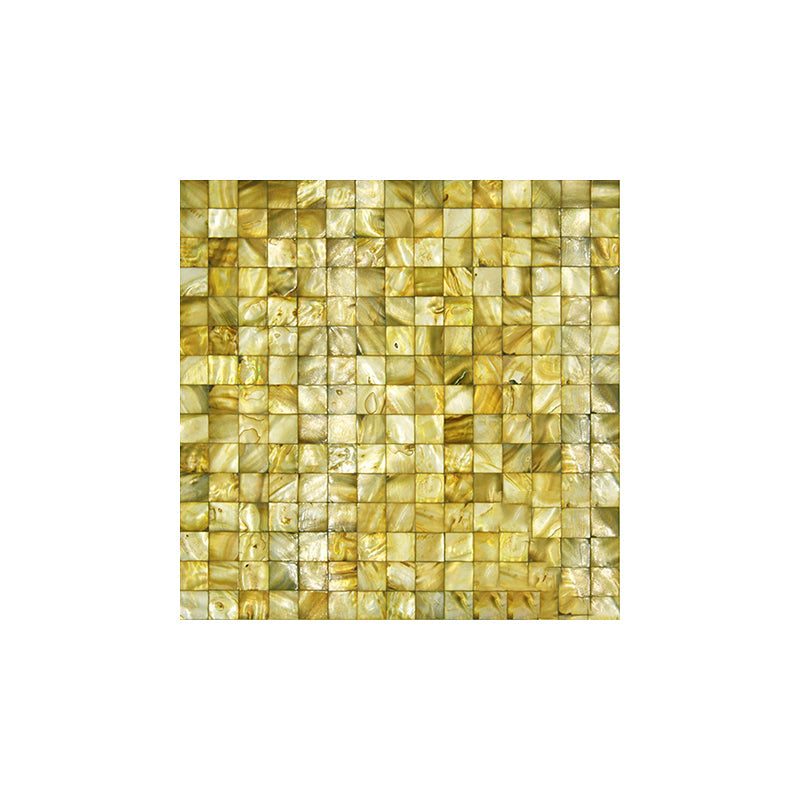 Lisslune | Modern Peel-and-Stick Wall Tiles Stone Composite Grid Peel-and-Stick Tiles for the Shower