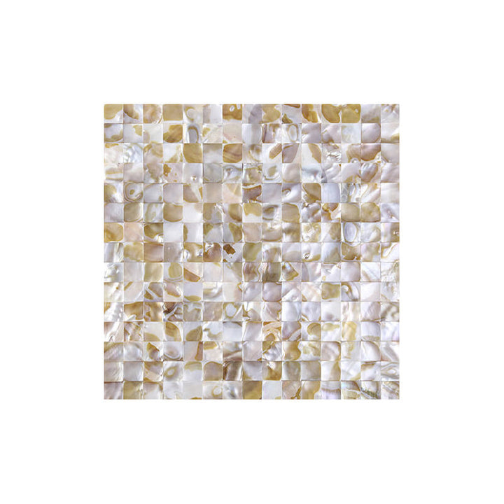 Lisslune | Modern Peel-and-Stick Wall Tiles Stone Composite Grid Peel-and-Stick Tiles for the Shower