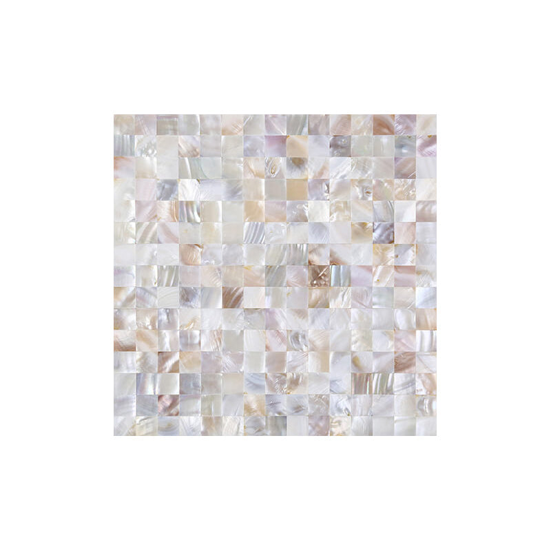 Lisslune | Modern Peel-and-Stick Wall Tiles Stone Composite Grid Peel-and-Stick Tiles for the Shower