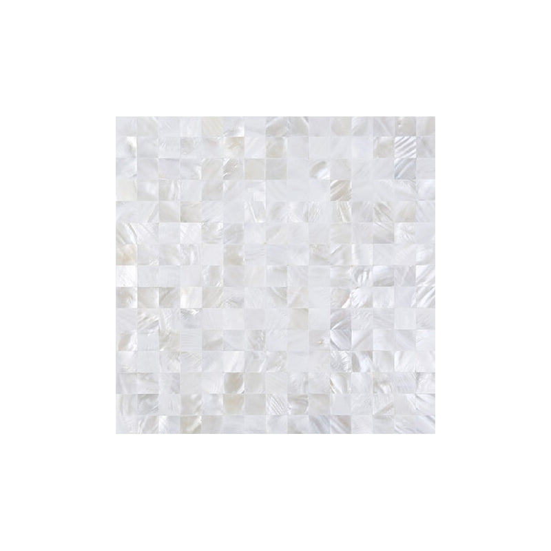 Lisslune | Modern Peel-and-Stick Wall Tiles Stone Composite Grid Peel-and-Stick Tiles for the Shower