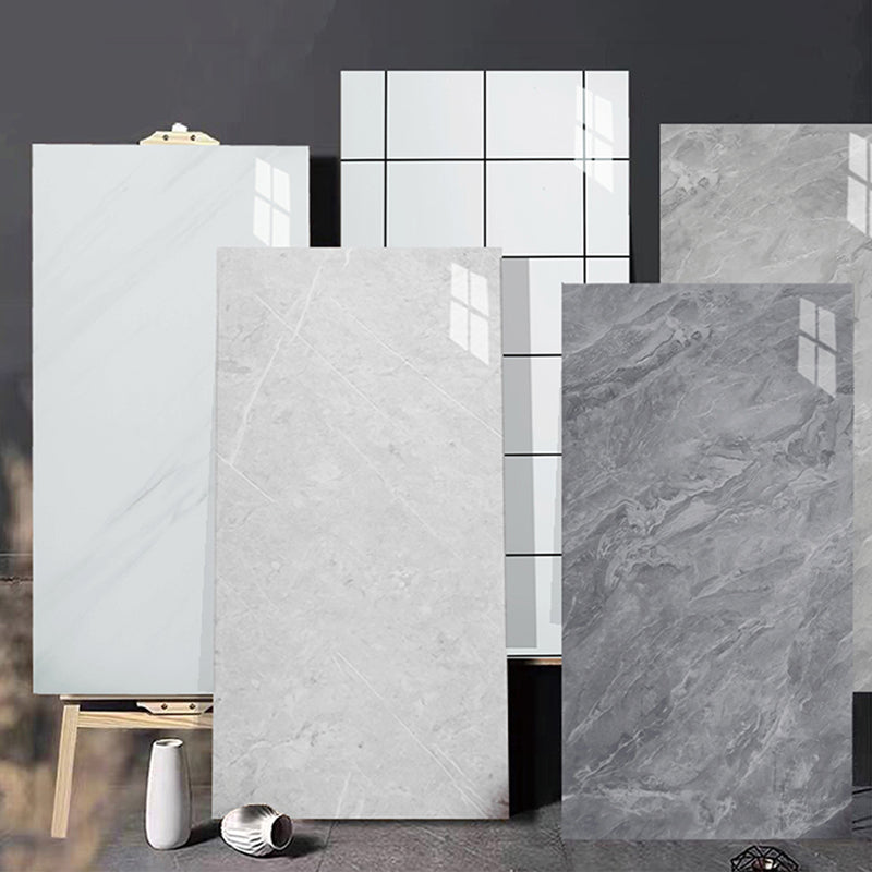 Lisslune | Modern Peel/Stick Back Wall Tile Kitchen and Bathroom Wallpaper