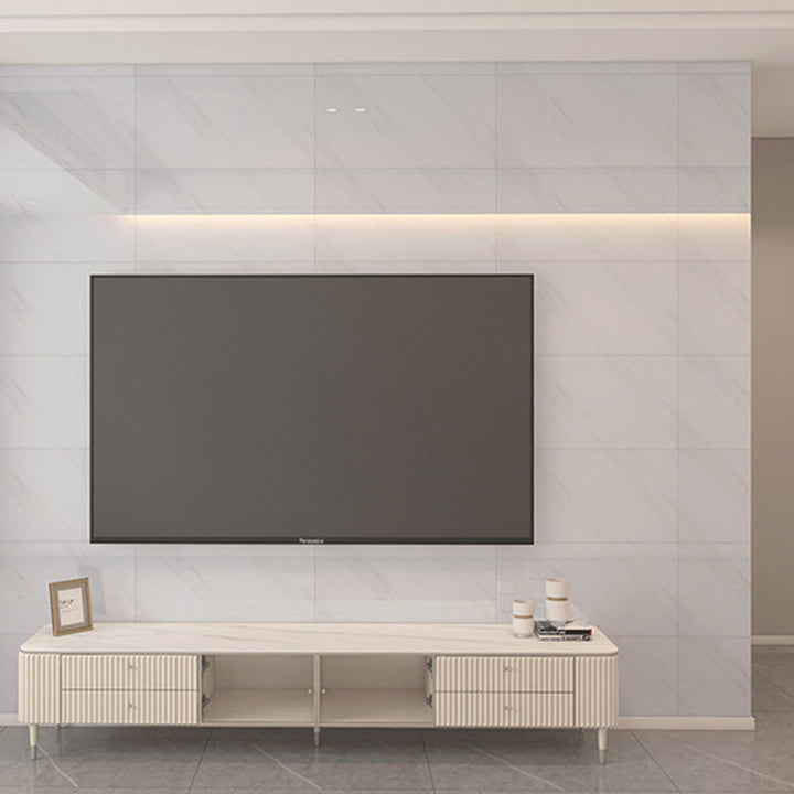 Lisslune | Modern Peel/Stick Back Wall Tile Kitchen and Bathroom Wallpaper