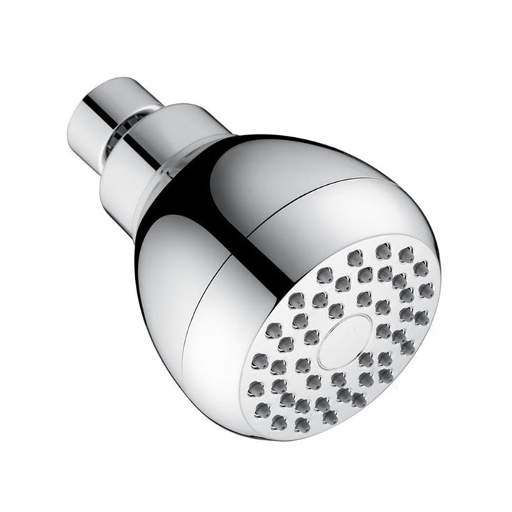 Lisslune | Silver Round Shower Head Standard Spray Pattern Wall Mounted Shower Head