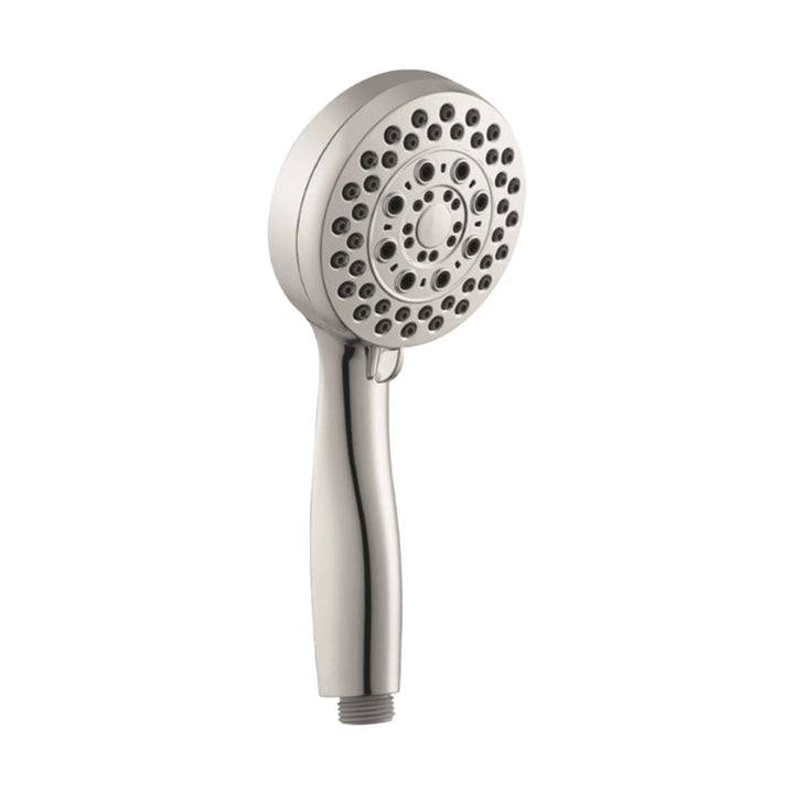Lisslune | Silver Dual Shower Head Round Rainfall Wall-Mounted Shower Head