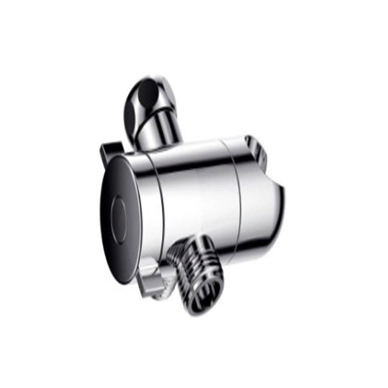 Lisslune | Silver Dual Shower Head Round Rainfall Wall-Mounted Shower Head