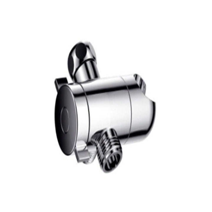 Lisslune | Silver Dual Shower Head Round Rainfall Wall-Mounted Shower Head