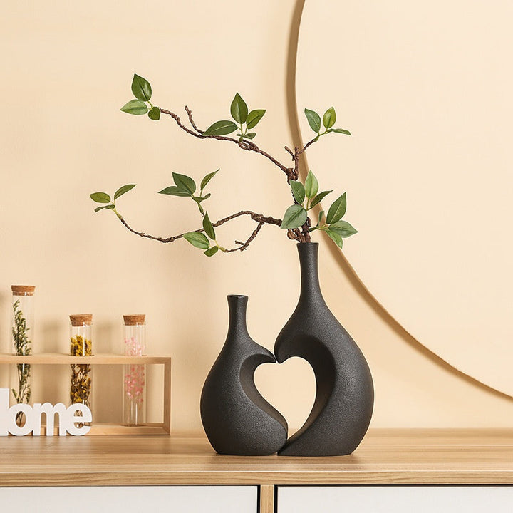 Lisslune | Ceramic Pair | Stylish Vases for Home |
