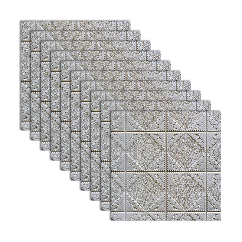 Lisslune | Modern wall cladding 3D embossed PVC self-adhesive waterproof wall access panel