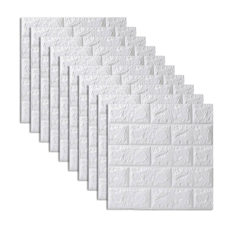 Lisslune | Modern Wall Tile PVC 3D Embossing Self-Adhesive Waterproof Interior Wall Panel