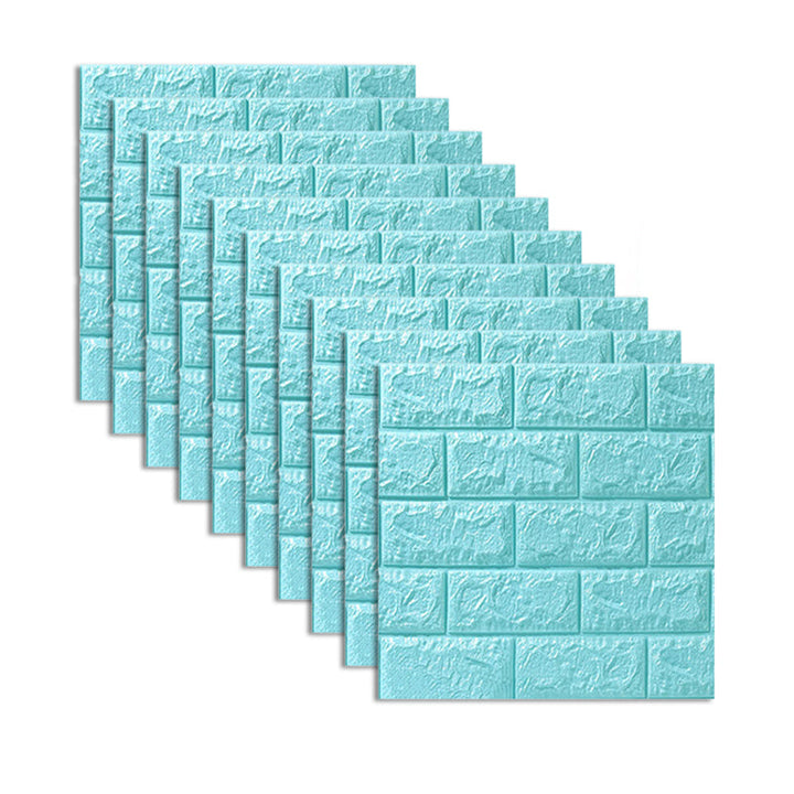 Lisslune | Modern Wall Tile PVC 3D Embossing Self-Adhesive Waterproof Interior Wall Panel