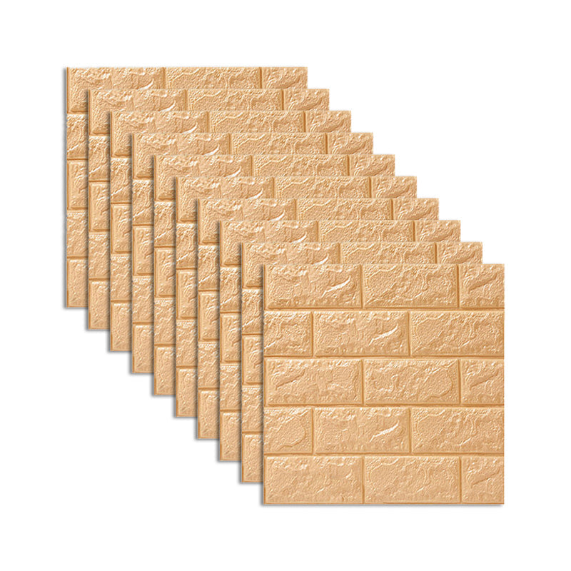 Lisslune | Modern Wall Access Panel PVC 3D-embossed Peel and Stick Soundproof Cladding