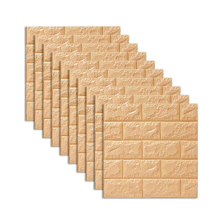 Lisslune | Modern Wall Access Panel PVC 3D-embossed Peel and Stick Soundproof Cladding