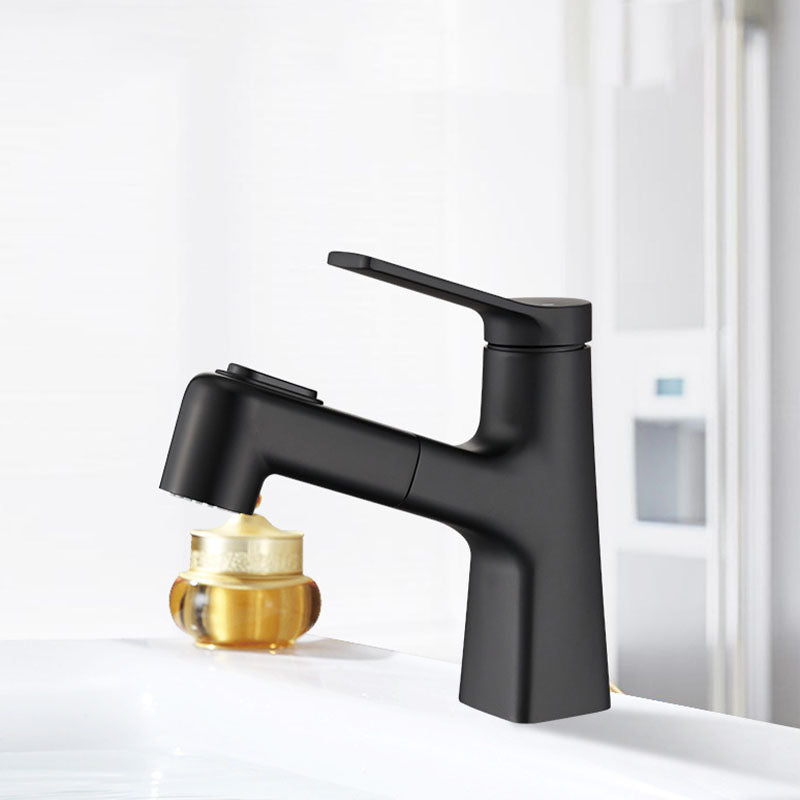 Lisslune | Contemporary Vessel Faucet Metal Single Lever Low Arc Vessel Faucet for the Bathroom