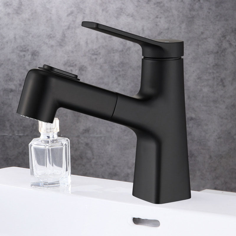 Lisslune | Contemporary Vessel Faucet Metal Single Lever Low Arc Vessel Faucet for the Bathroom