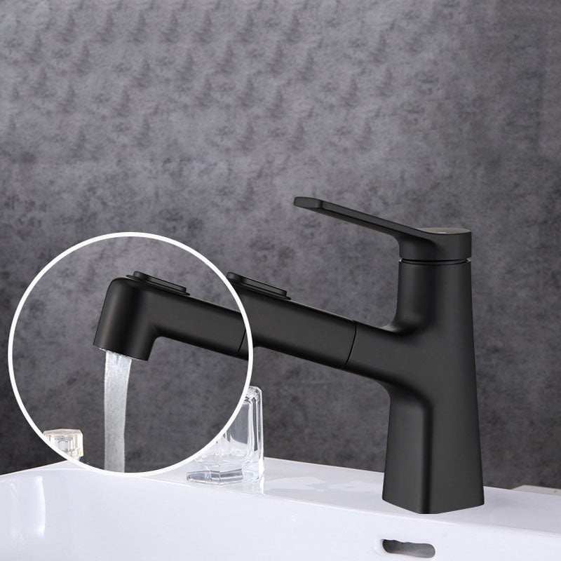 Lisslune | Contemporary Vessel Faucet Metal Single Lever Low Arc Vessel Faucet for the Bathroom