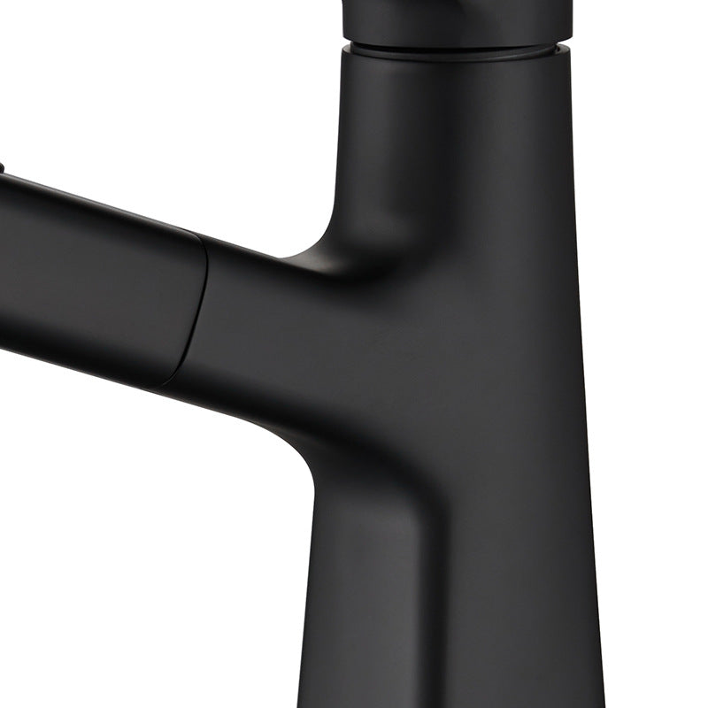 Lisslune | Contemporary Vessel Faucet Metal Single Lever Low Arc Vessel Faucet for the Bathroom