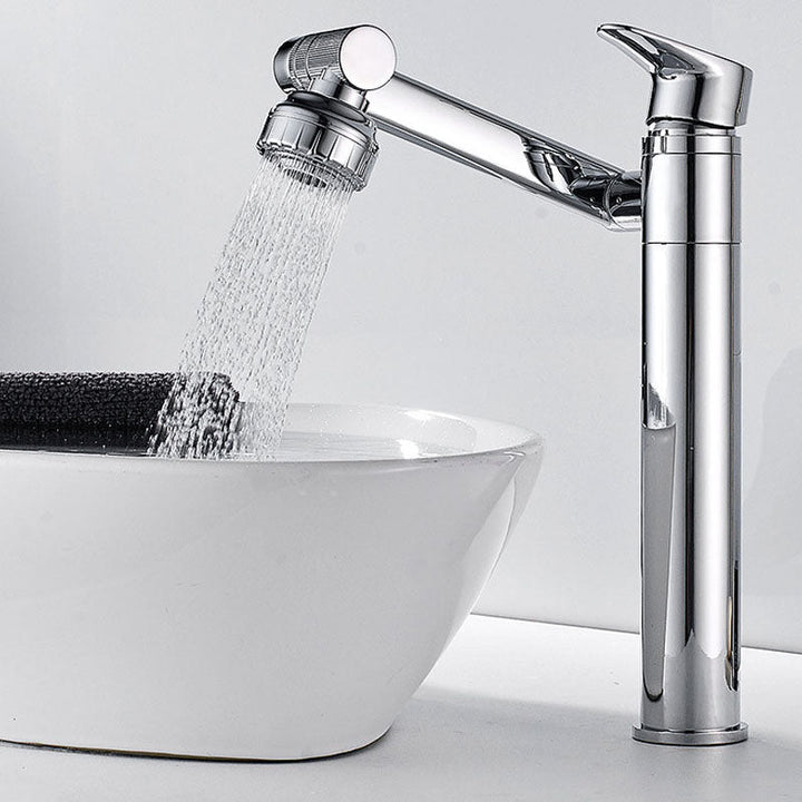 Lisslune | Glam Style Faucet Single Handle Basin Mixer with Waterfall Spout