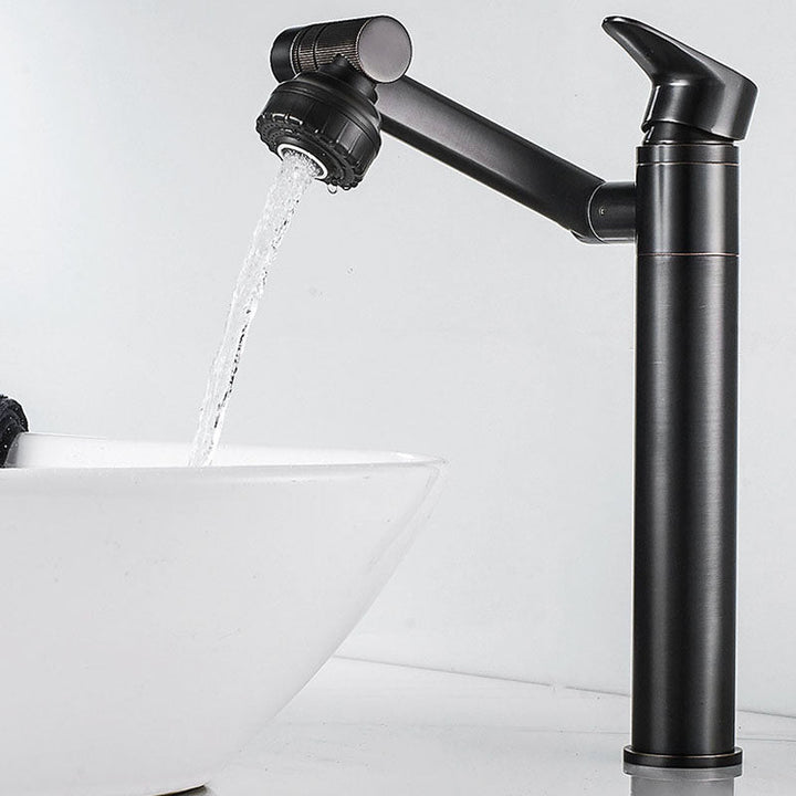 Lisslune | Glam Style Faucet Single Handle Basin Mixer with Waterfall Spout