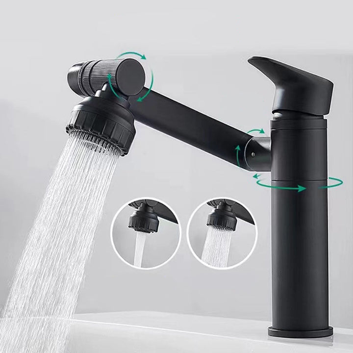 Lisslune | Glam Style Faucet Single Handle Basin Mixer with Waterfall Spout