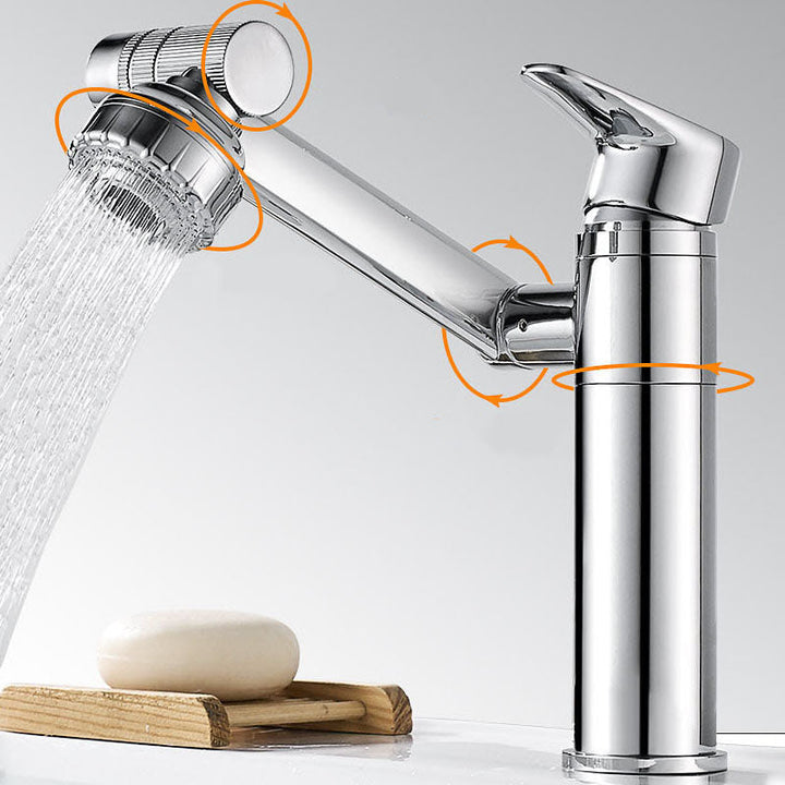 Lisslune | Glam Style Faucet Single Handle Basin Mixer with Waterfall Spout