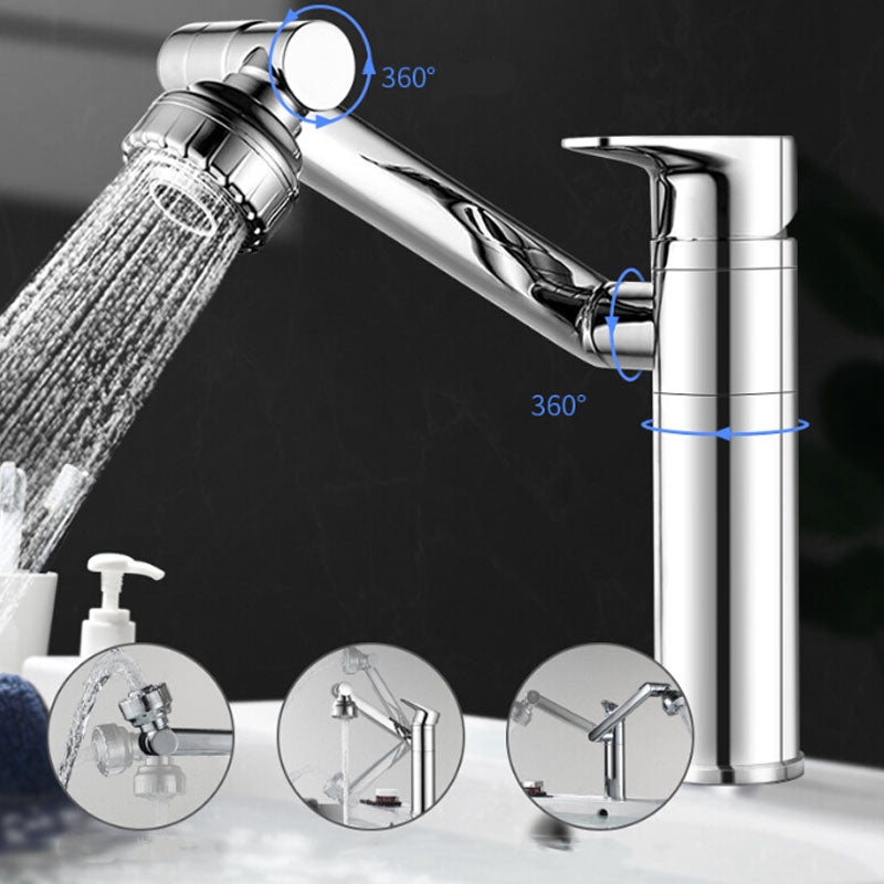Lisslune | Glam Style Faucet Single Handle Basin Mixer with Waterfall Spout