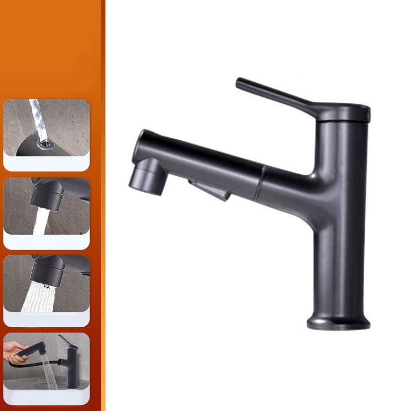 Lisslune | Modern Sink Faucet Pure Color Lavabo Faucet for the Bathroom
