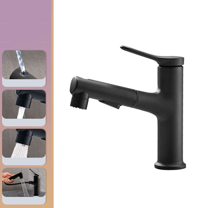 Lisslune | Modern Sink Faucet Pure Color Lavabo Faucet for the Bathroom