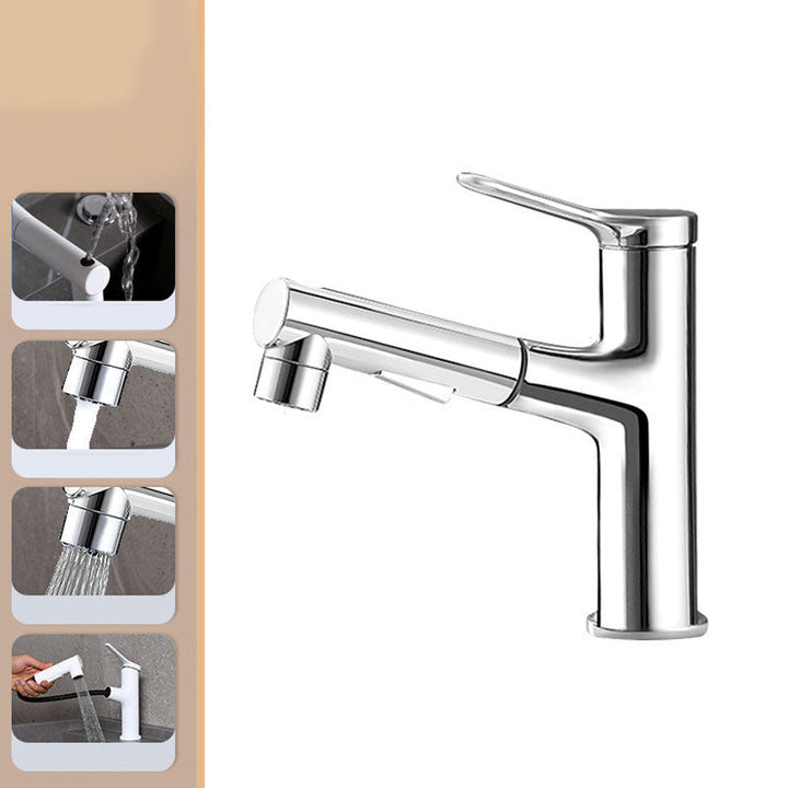 Lisslune | Modern Sink Faucet Pure Color Lavabo Faucet for the Bathroom