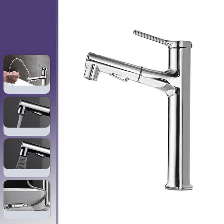 Lisslune | Modern Sink Faucet Pure Color Lavabo Faucet for the Bathroom