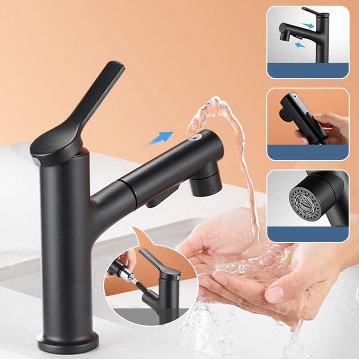 Lisslune | Modern Sink Faucet Pure Color Lavabo Faucet for the Bathroom