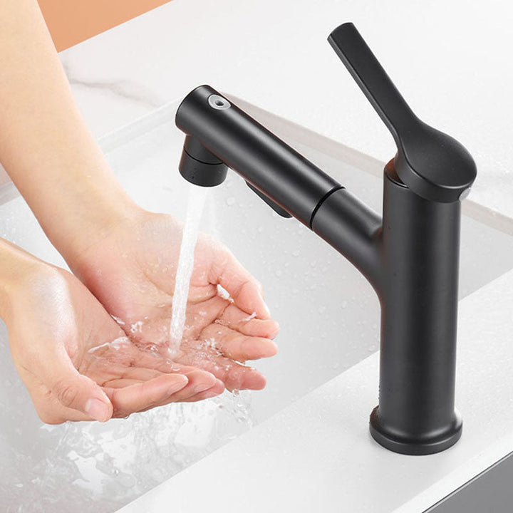 Lisslune | Modern Sink Faucet Pure Color Lavabo Faucet for the Bathroom