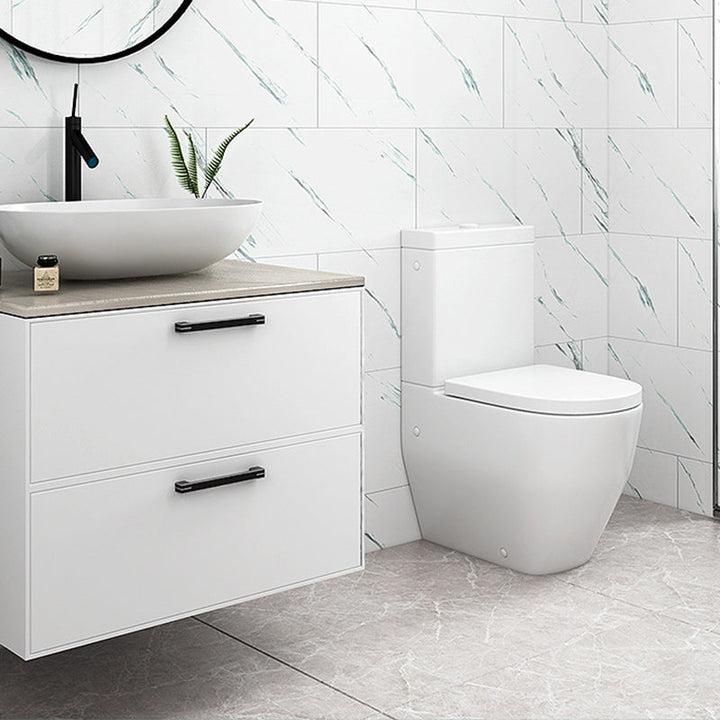 Lisslune | Wall and floor artificial marble tiles wall adhesive waterproof wall tile