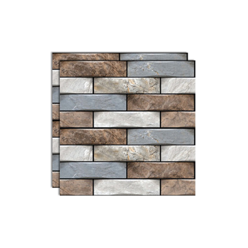 Lisslune | Tile Peel & Stick Rectangle Waterproof Plastic Peel & Stick Subway Tiles for Shower 2-Pack