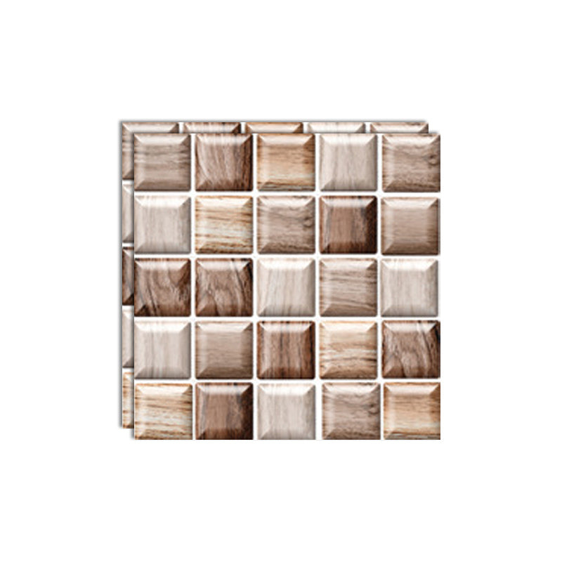 Lisslune | Tile Peel & Stick Rectangle Waterproof Plastic Peel & Stick Subway Tiles for Shower 2-Pack